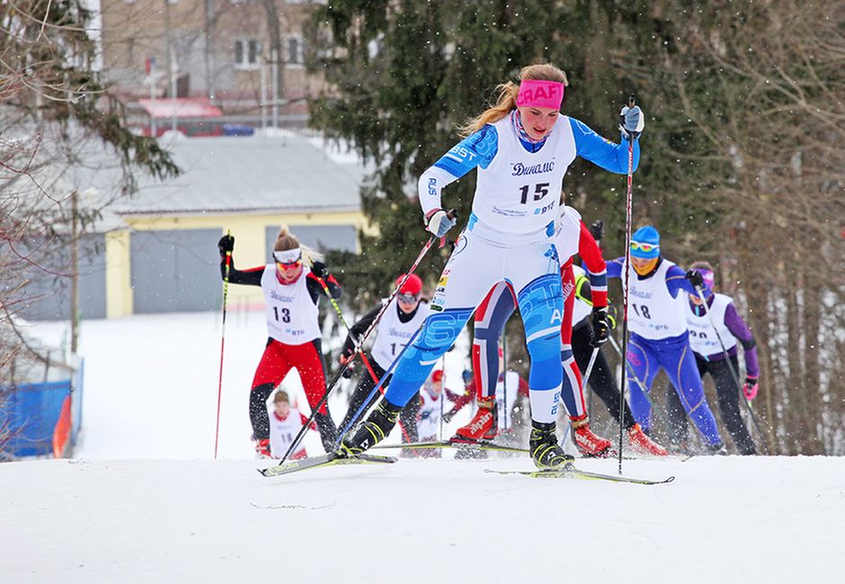 Московская область. Соревнования по лыжным гонкам среди динамовских коллективов образовательных организаций