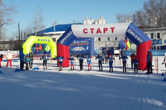 Фестиваль зимних видов спорта «Юный динамовец» в Приволжье