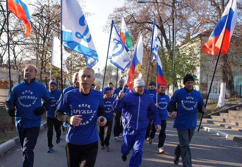 В Белгороде состоялся легкоатлетический пробег, посвященный Дню сотрудника органов внутренних дел