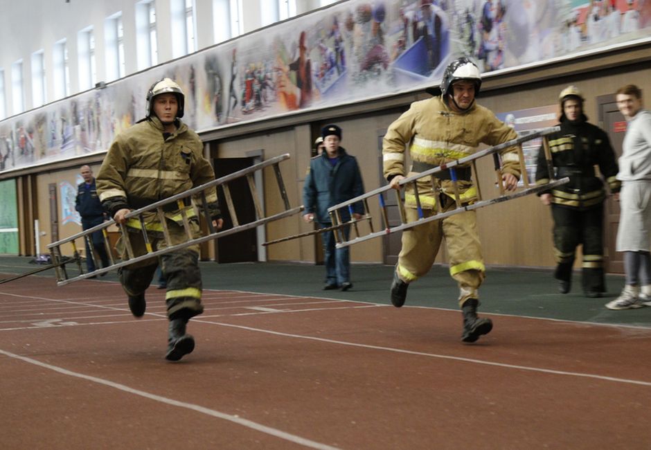 Лучший помощник начальника караула Федеральной противопожарной службы по Республике Татарстан работает в Менделеевске