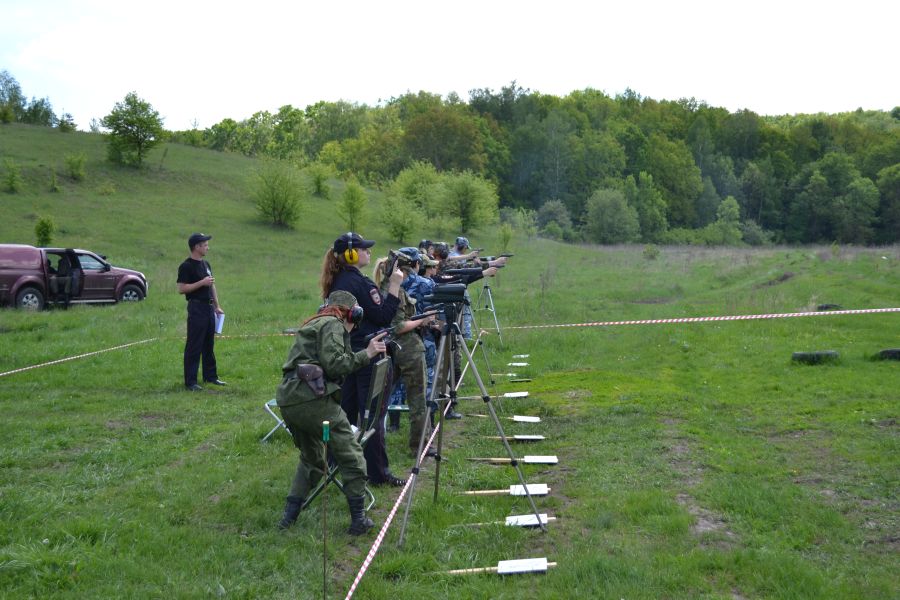 Белгород. Соревнования по стрельбе, посвященные памяти лейтенанта милиции Г.А. Мишенина