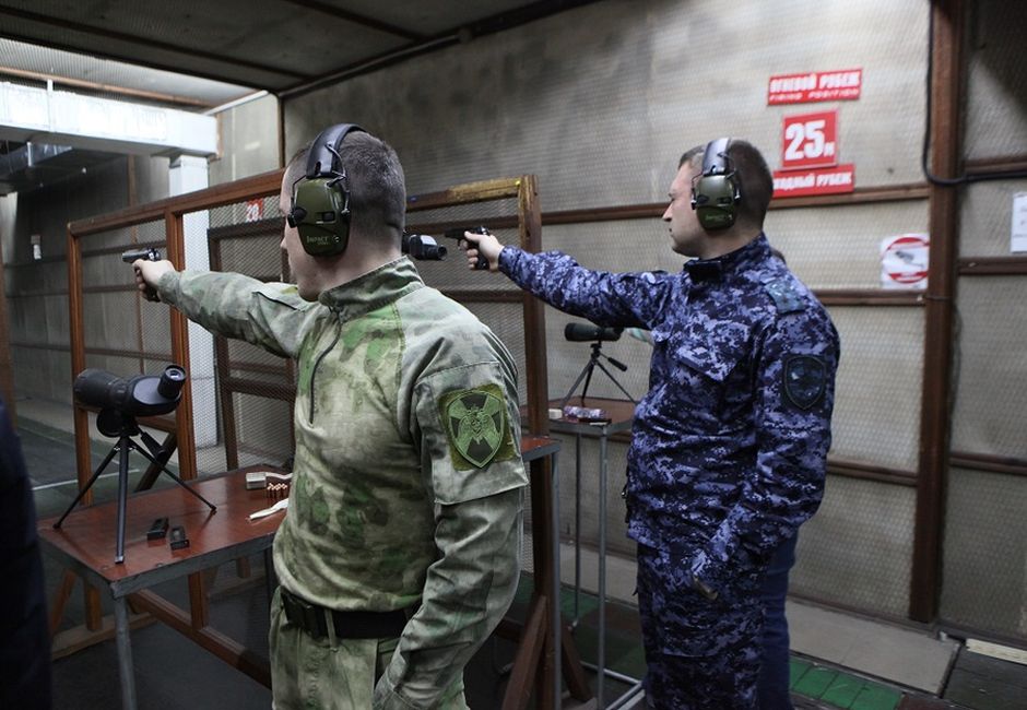 В Краснодаре прошли лично-командные соревнования по стрельбе из боевого ручного стрелкового оружия