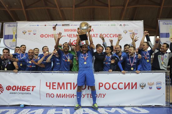 Мини-футбольный клуб «Динамо» в 11-й раз стал чемпионом России!