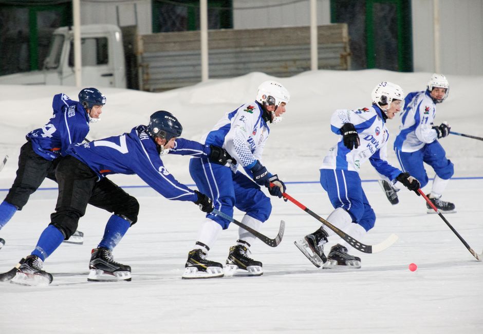 Клуб по хоккею с мячом «Динамо-Казань» продолжил серию побед в чемпионате России