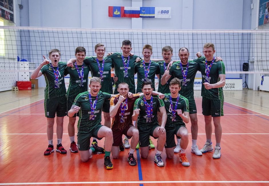 Волейболисты «ИжГТУ-Динамо» стали серебряными призерами чемпионата России Высшей лиги «Б»