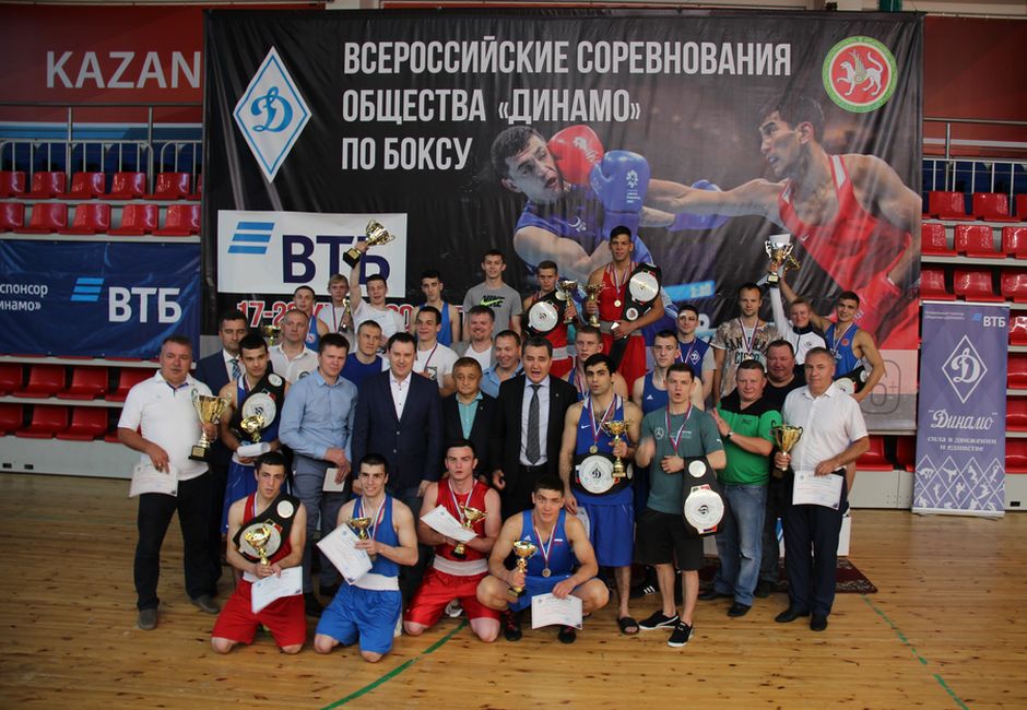 Татарстанские боксеры — победители чемпионата Общества «Динамо»