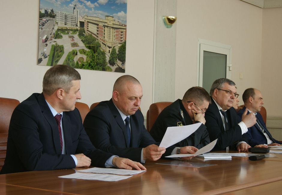 Президиум Новосибирского областного совета Общества «Динамо»