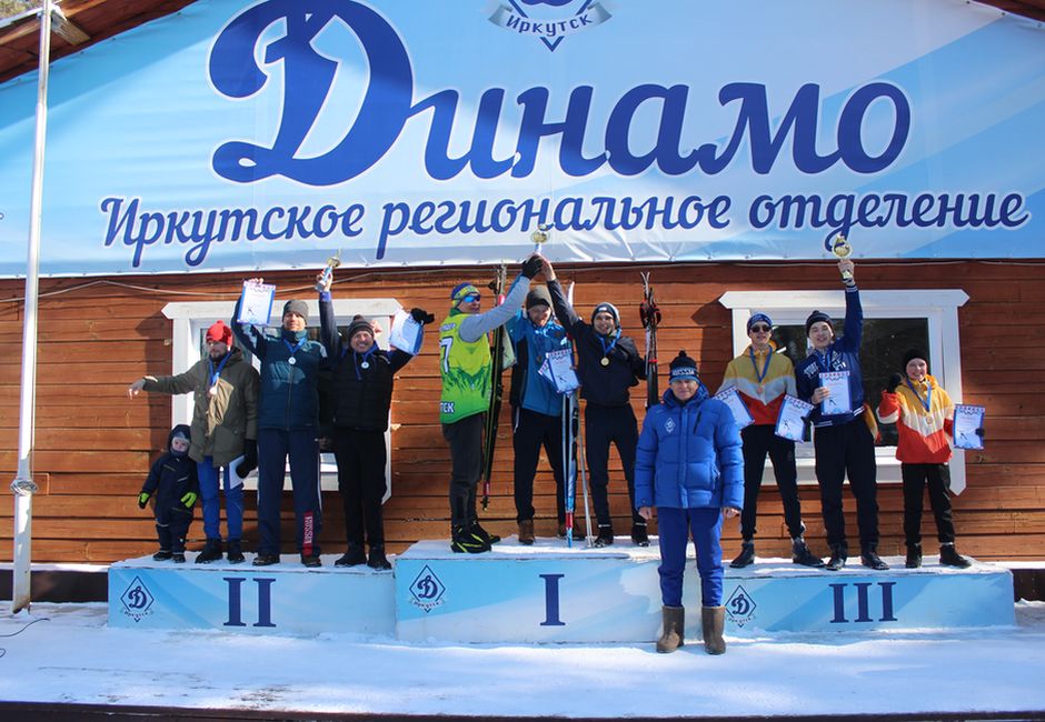 Иркутск. Областные соревнования по лыжным гонка среди инвалидов по слуху