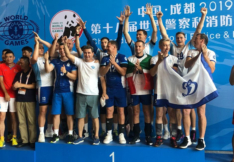 Команда «Динамо-Татарстан» победители XVIII Всемирных игр полицейских и пожарных по волейболу