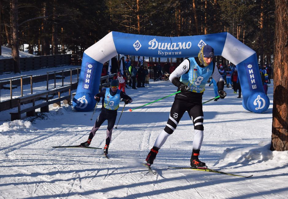 В г. Улан-Удэ прошел чемпионат по лыжным гонкам
