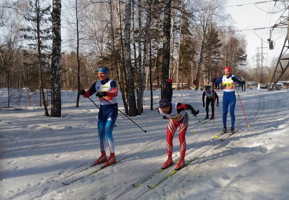 В Новосибирске прошло открытое первенство по лыжным гонкам