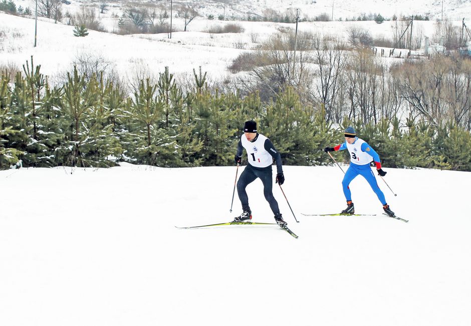 В Саранске прошли соревнования по лыжным гонкам