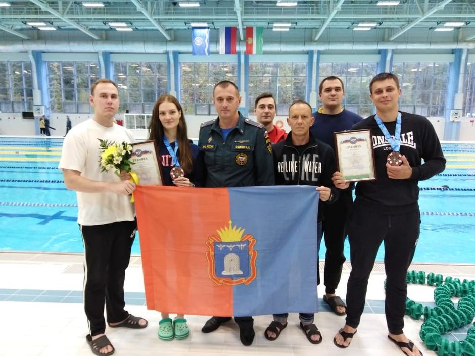 Команда ГУ МСЧ России по Тамбовской области завоевала две бронзовые медали на соревнованиях по плаванию