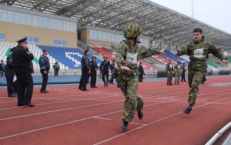 Спортивный праздник полицейские Адыгеи посвятили Дню сотрудника органов внутренних дел России