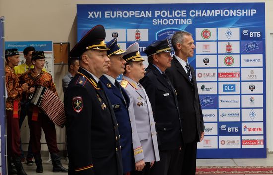 В Казани стартовал чемпионат Европы по пулевой стрельбе среди полицейских