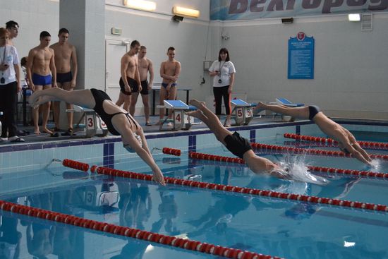 Белгород. Юные динамовцы приняли участие в соревнованиях по плаванию
