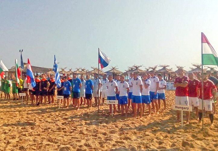 В Болгарии прошел Кубок Европы по пляжному футболу среди полицейских