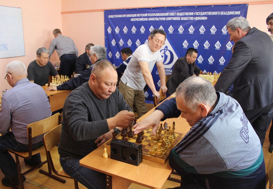 Республика Саха (Якутия). Шахматный турнир среди ветеранов