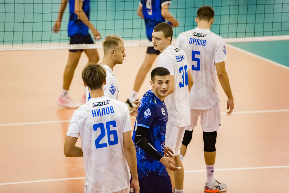 Волейболисты «Динамо-ЛО-2» выиграли у «Белогорья-2» в чемпионате Молодежной лиги