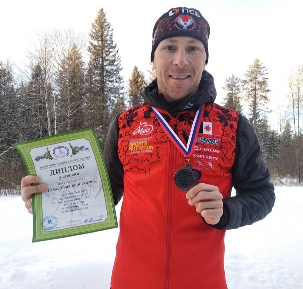 Спортсмен из Удмуртии взял бронзу на этапе Кубка России по лыжным гонкам