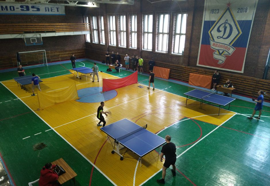 В Иваново прошел лично-командный чемпионат по настольному теннису
