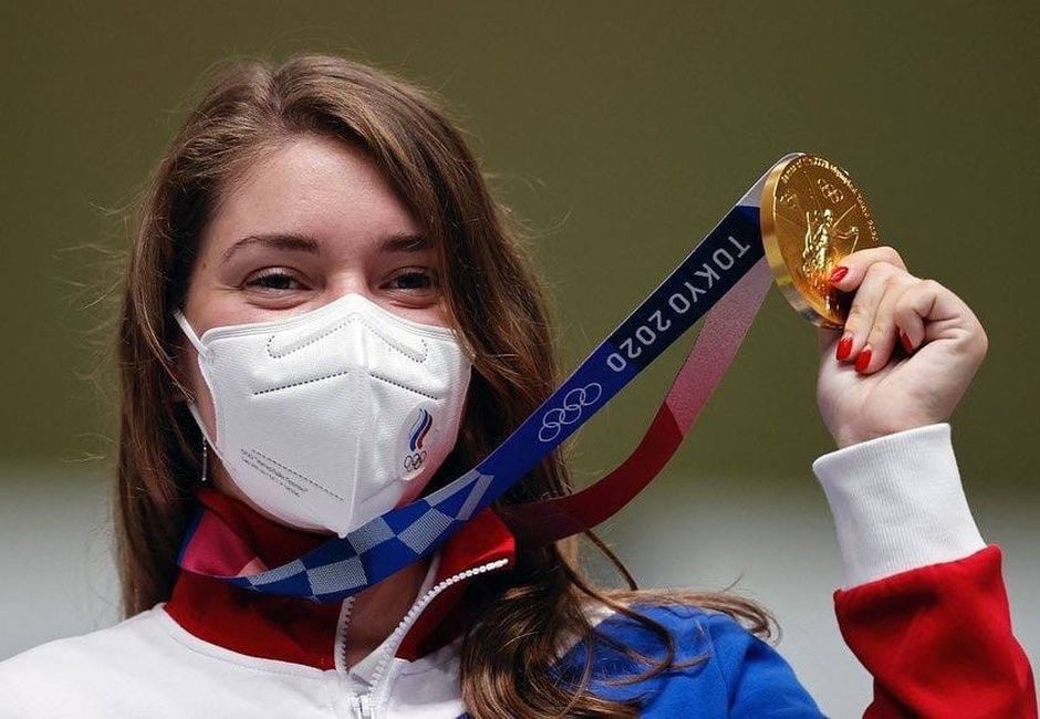 Виталина Бацарашкина — олимпийская чемпионка в стрельбе из пневматического пистолета на 10 метров