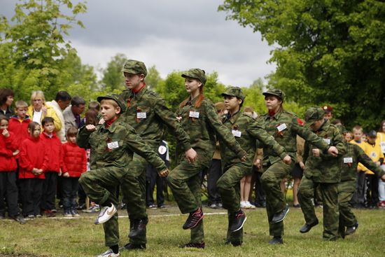 В Нижнекамске состоялась военно-спортивная игра «Юный патриот»