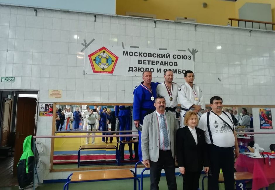 В Москве завершился VIII открытый чемпионат по дзюдо среди ветеранов