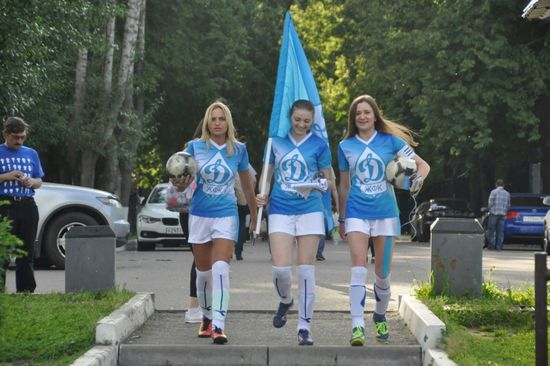 Московские динамовки продолжают борьбу за Кубок столицы по футболу среди любительских команд