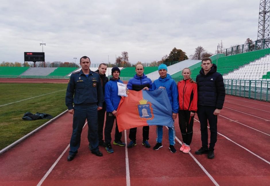 Команда ГУ МЧС России по Тамбовской области завоевала золотую медаль на соревнованиях по легкой атлетике