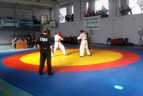 Соревнования по рукопашному бою в Карелии