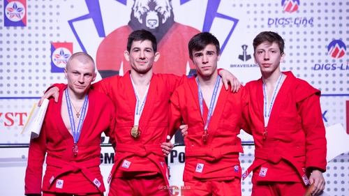 Тульские динамовцы — победители чемпионата России по самбо