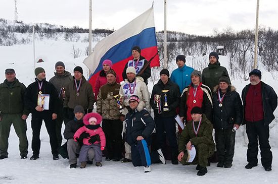 Мурманск. Соревнования по охотничьему биатлону