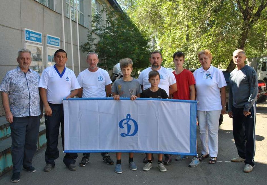 Участников динамовского мотопробега из Волгограда встретили в Оренбурге