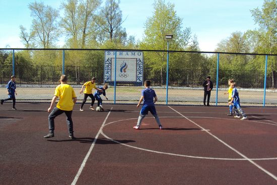 Иркутск. Соревнования по мини-футболу