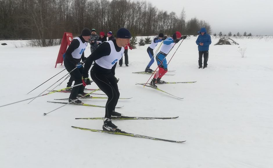 В Новгородской области прошел чемпионат спортобщества «Динамо» по лыжным гонкам