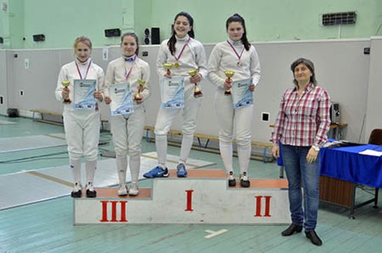Юные фехтовальщицы московского «Динамо» — победительницы Всероссийского турнира