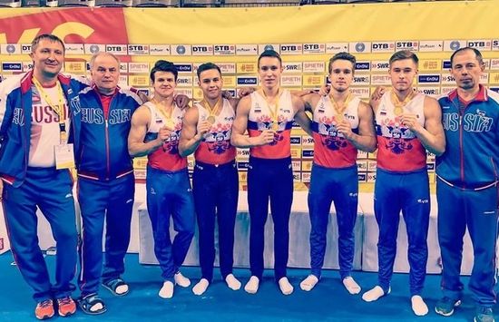 Московский динамовец Дмитрий Ланкин завоевал «золото» на этапе Кубка мира по спортивной гимнастике