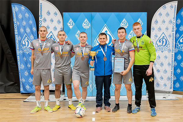 Завершены открытые соревнования МГО ВФСО "Динамо" по мини-футболу 
