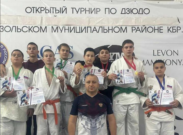 Северо-Осетинские динамовцы завоевали медали межрегионального турнира по дзюдо