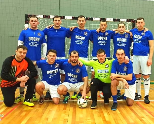 Команда УФСИН России по Курской области стала призером массовой футбольной лиги