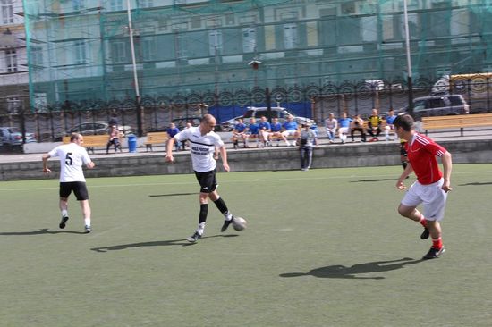 Омск. Соревнования по мини-футболу