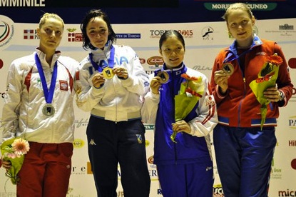 Фехтование: бронзовая медаль Виктории Никишиной
