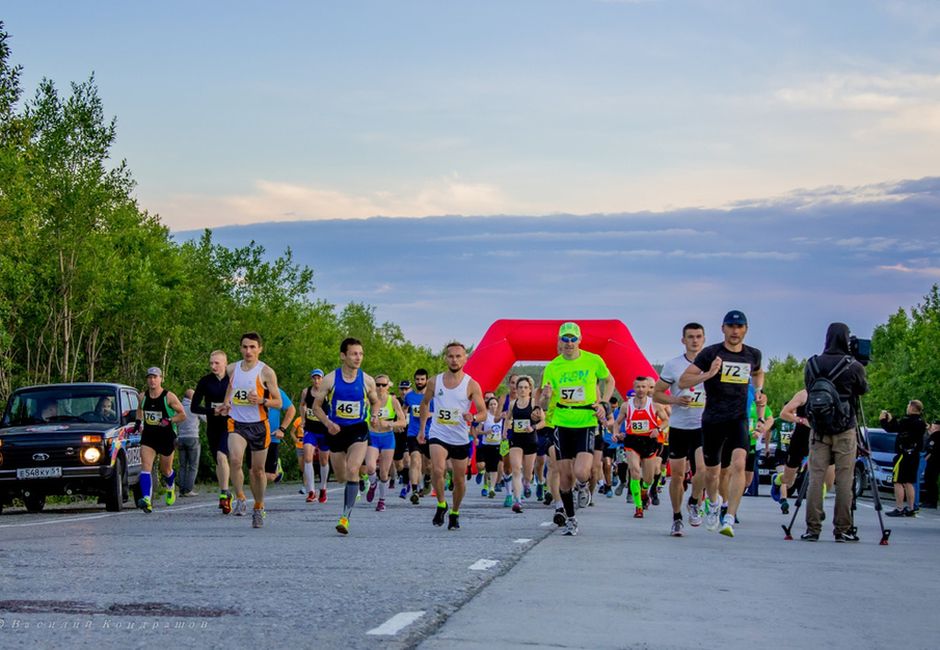 В Хибинах прошел традиционный фестиваль бега «Солнечные ночи 2018»
