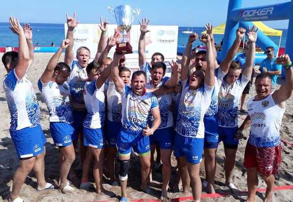 Татарстанцы в составе сборной России выиграли международный турнир по пляжному регби