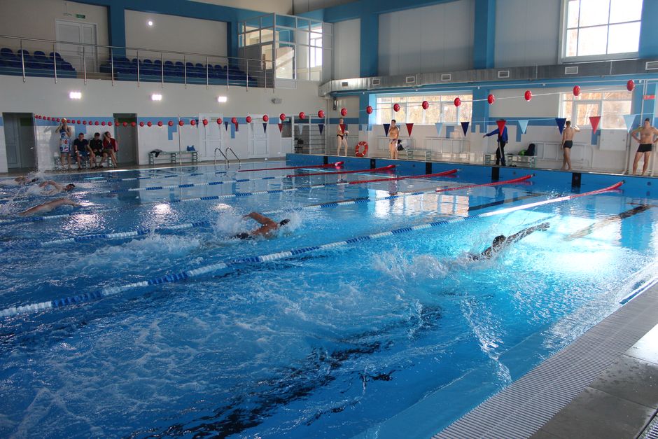 Иркутск. Соревнования по плаванию в зачет комплексной спартакиады и спартакиады «Ветеран»