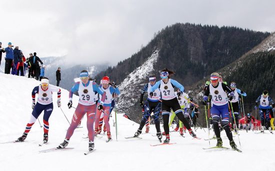 Итоги второго дня чемпионата Европы по лыжным видам спорта среди полицейских