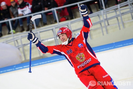 Московские динамовцы – чемпионы мира по хоккею с мячом в составе сборной России