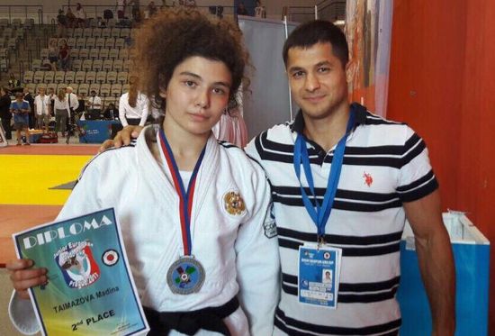Северная Осетия. Мадина Таймазова — серебряный призер Кубка Европы по дзюдо