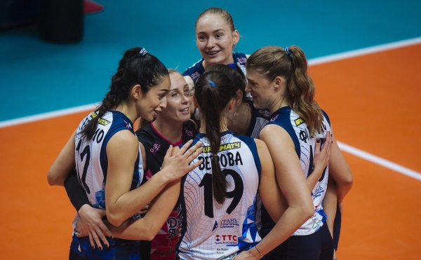 Волейболистки казанского «Динамо-Ак Барс» победили в Минске со счетом 3:0